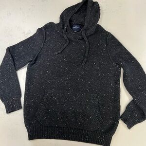 American Eagle Outfitters Dark Gray Knit Sweater